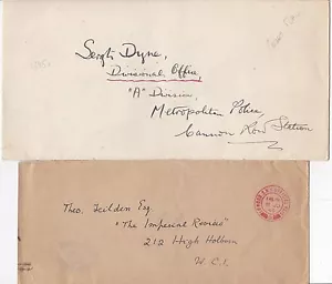 1940 & c.1950 2 COPERTINE REALI BUCKINGHAM PALACE BORSA PRIVATA PRINCIPESSA ELISABETTA - Foto 1 di 2