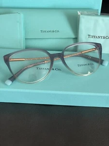 Anteojos para mujer TIFFANY TF2206 8298 gris azul ovalados 53 mm - Imagen 1 de 8