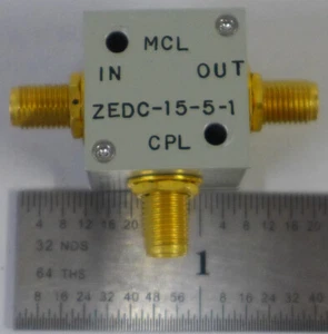 Mini-Circuits ZEDC 15-5-1 Coaxial Directional Coupler 50Ω 1-1000 MHz - Picture 1 of 1