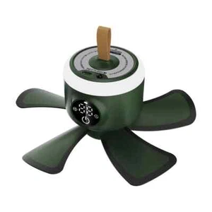 8000mAh USB Ceiling Fan Air Cooler USB Fans With Remote Control Camper Tents ... - Picture 1 of 7