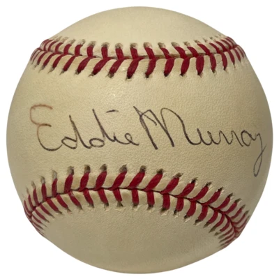 Eddie Murray Signed 2000 Millennium ROMLB Baseball Orioles JSA COA E - Image 1 of 4