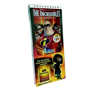 Disney Pixar The Incredibles 2-Disc Collectors Edition DVD + Junior Novel Sealed - Picture 1 of 7