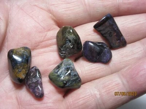 6 minerales de cuarzo pietersita de 13/16" de colección 6PQM-1 - Imagen 1 de 6