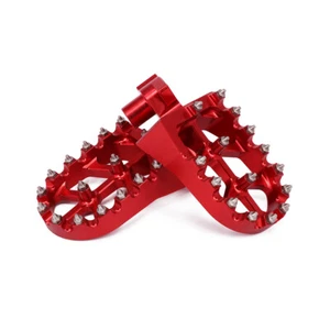 Foot Pegs Dirt Bike Footpedal CNC For CR50 1995-2001 CR125R CR250R 1995-1999 - Picture 1 of 4