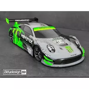 Bittydesign P-GT3R 1/10 GT 190mm Clear Body - Picture 1 of 5