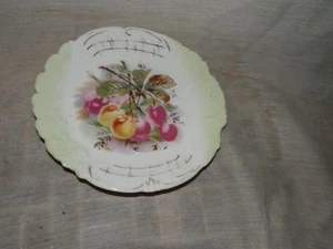 Vintage, Porcelain, Cherry Design, 5 1/2", Salad Plate - Picture 1 of 3