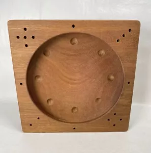 Tablero de juego de mesa de madera Roll-Ette vintage solamente - Imagen 1 de 5