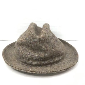 Shandon Headwear Men’s Trilby Fedora Hat Donegal Tweed Size Small Multicolored - Picture 1 of 7