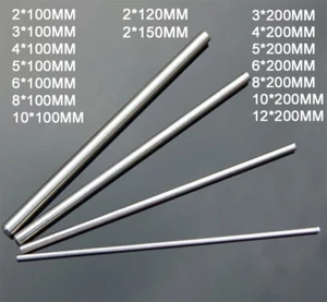 Stainless Steel RC Car Shaft Axle Round Ground Bar Rod DIY Model Toy 2mm ~12mm - Picture 1 of 12