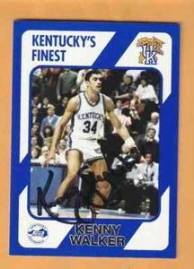 Kenny Walker Kentucky Wildcats AUTO Signed 1989 Card Roberta Georgia - Picture 1 of 2