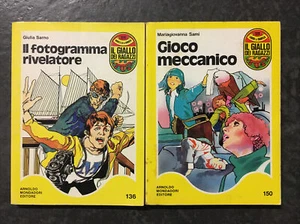 Il Giallo Dei Ragazzi Lotto 2 Pz. Autori E Serie Varie Numeri Alti Leggi Des. - Foto 1 di 3