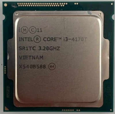 Intel Core i3-4170T 3.2 GHz SR1TC 2 Core 4 Threads Socket LGA1150 CPU Processor - Image 1 of 2