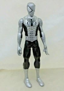 Silver and Black Spiderman 12" Action Figure Hasbro marvel 2011 ? - Picture 1 of 3