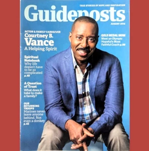 Guideposts Magazine August 2016 Courtney B. Vance A Helping Sprit - Picture 1 of 3