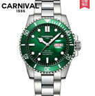 Carnival Men Automatic Watch Date Day 25Jewels Rotated Case Luxury Watch Gift