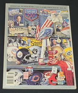 JAN 27, 1991 TAMPA SUPERBOWL XXV - NY GIANTS vs BUFFALO BILLS - OFFICIAL PROGRAM - Picture 1 of 10