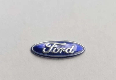 1 x BLUE FORD KEY FOB BADGE/EMBLEM/STICKER/LOGO 21MM WIDE! - Image 1 of 3