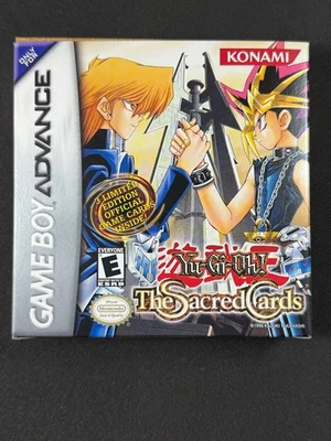Yugioh The Sacred Cards Gameboy Advance GBA CIB Missing Cards TSC - image 1 of 3
