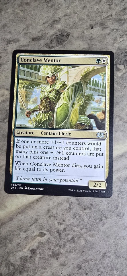 Conclave Mentor Double Masters 2022 Regular Creature Uncommon MTG NM  - Image 1 of 1