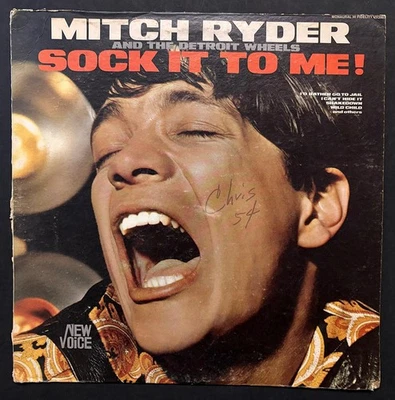 Mitch Ryder and the Detroit Wheels - Sock it to Me! LP (1967) New Voice NV2003 - Image 1 of 3