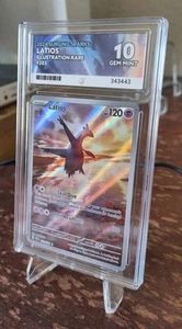 LATIOS 203/191 SURGING SPARKS / IR / POKEMON TCG GRADED CARD / ACE 10 GEM MINT - Foto 1 di 2