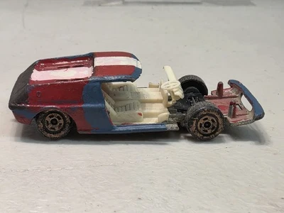 1969 Matchbox Superfast Lotus Europa Wrecked Lesney England - Image 1 of 4