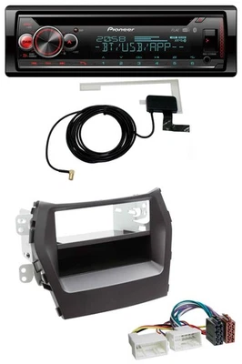 Pioneer DAB CD MP3 USB Bluetooth Autoradio für Hyundai Santa Fe (ab 2012) - Bild 1 von 4