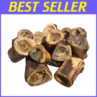 Paquete de 12 huesos de médula de res para perros - llenos de nutrientes, de origen estadounidense Foto 1 de 4