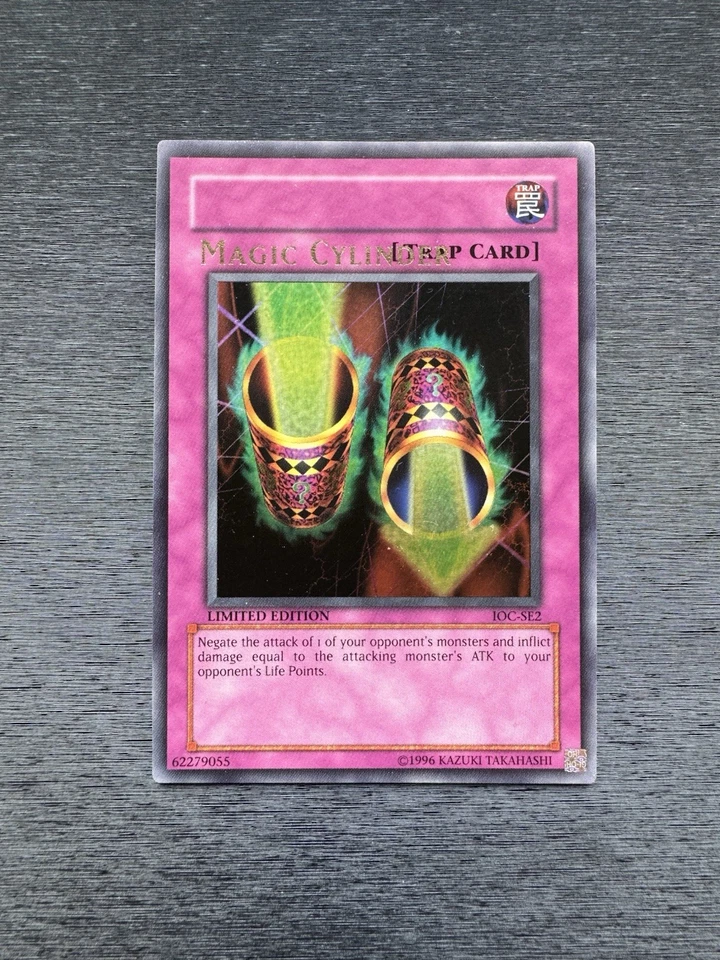 YuGiOh! Magic Cylinder IOC-SE2 - Error Misprint Name Shift Limited Edition NM - image 1 of 4