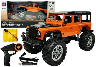 1:14 RC Ferngesteuerter Land Rover Defender D110 4x4 mit Fernbedienung AKKU - Bild 1 von 4