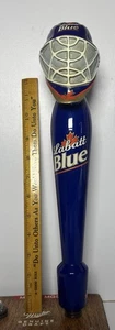 LABATT BLUE FULL HOCKEY HELMET Draft beer tap handle. USA/CANADA - Picture 1 of 18