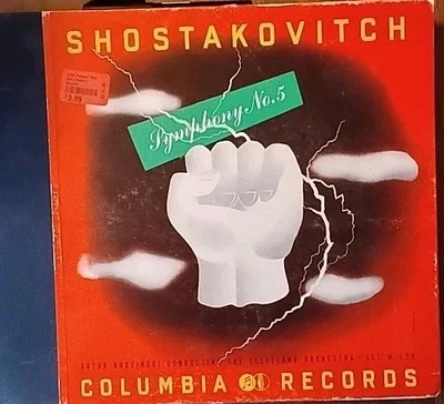Shostakovitch: Symphony No. 5 - Cleveland Orchestra - 5x 12" 78 RPM Set M-520 VG - Image 1 of 4