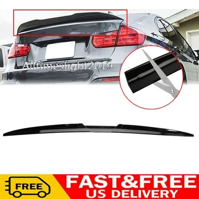For Kia Optima 2014-2015 Adjustable Sedan V-Style Rear Trunk Spoiler Wing Lip Foto 1 de 4