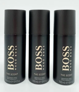 Hugo Boss The Scent Deodorant Spray 3x 150ml Original NEU+OVP Deo Set Herrenduft - Bild 1 von 3