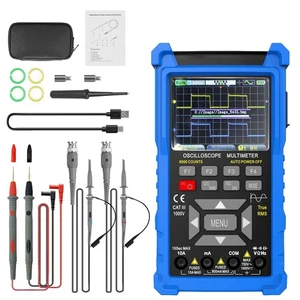 Osciloscopio digital portátil de 50 MHz con multímetro 2 canales + 1 canales generador de forma de onda USB - Imagen 1 de 7