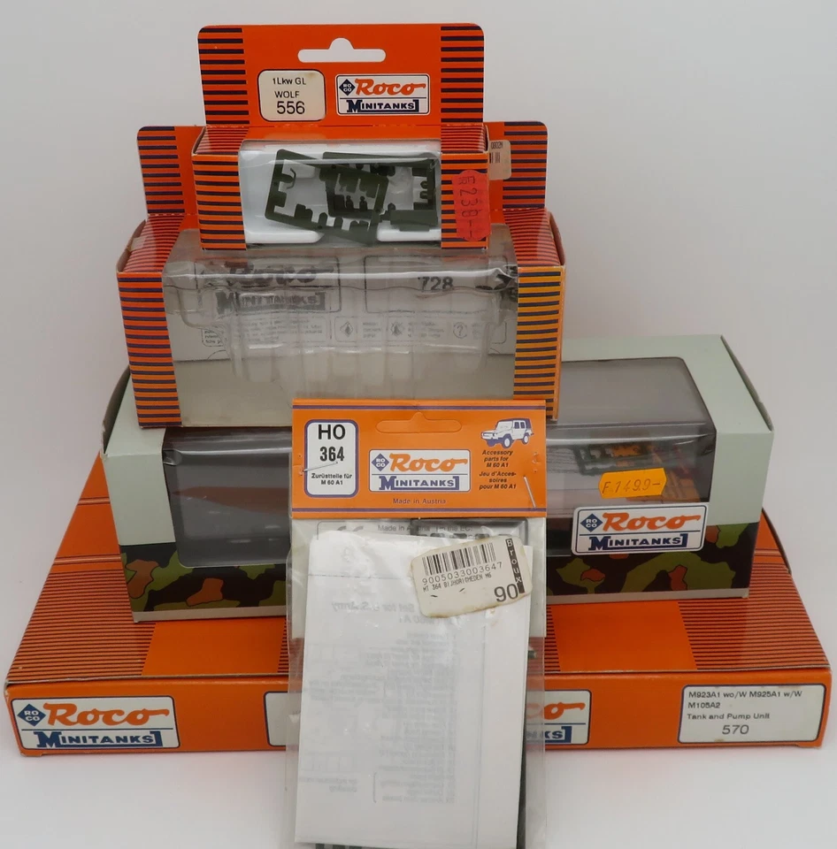 Pezzi Staccato Roco Minitanks Militare 1/87 Ho a Scelta (Vedi I Foto) - Immagine 1 di 1