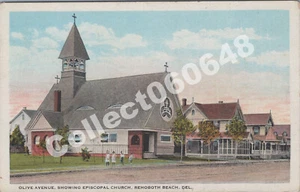 Rehoboth Beach DE-Olive Avenue-Iglesia Episcopal-Casas-Condado de Sussex-Delaware - Imagen 1 de 2