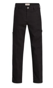 Signature by Levi Strauss & Co Boy's Loose Carpenter Jeans Black Size 8 NWT - Picture 1 of 5