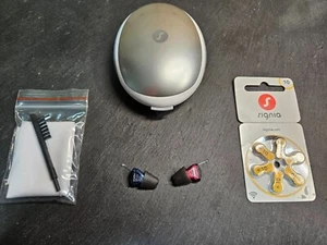 Signia Silk 1 X Instant Fit CIC In Ear hearing aids App (Amplifon branded) - Picture 1 of 1