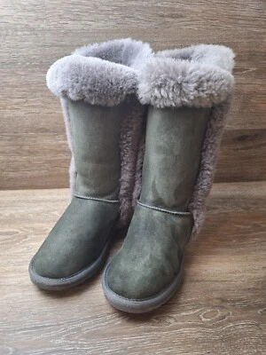 Grey Emu Australia Platinum Kolora Permium Sheepskin Boots Womens Size 6 - Image 1 of 4