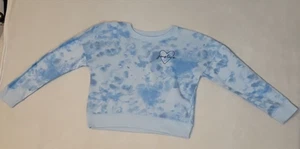 Justice Girls Sweater Size M Blue Tie Dye - Picture 1 of 6