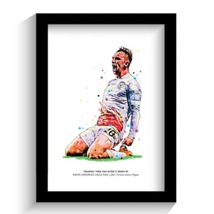 WEST HAM UNITED | JARROD BOWEN | FRAMED ART PRINT POSTER PICTURE. - Picture 1 of 3