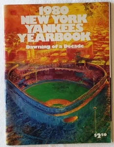 1980 NEW YORK YANKEES Yearbook NM/MT+ Thurman Munson Reggie Jackson - Picture 1 of 3