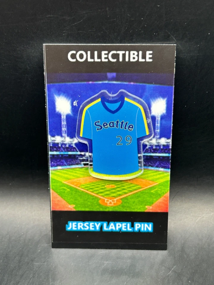Seattle Mariners Adrian Beltre Jersey Solapa Pin-Clásico RETRO Coleccionable Foto 1 de 1