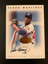 1996 Leaf Signature Series Pedro Martinez Auto Autograph