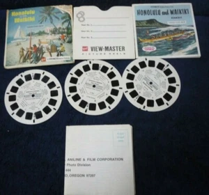 Honolulu and Waikiki Famous Cities ViewMaster Reel set A123 view master - Picture 1 of 2