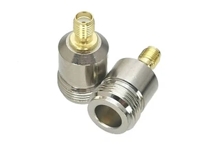 Adaptador N hembra Jack a SMA hembra Jack RF conector coaxial terminal 1 pieza - Imagen 1 de 3