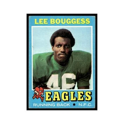 1971 Topps Lee Bouggess RC Eagles #194 - Image 1 of 3