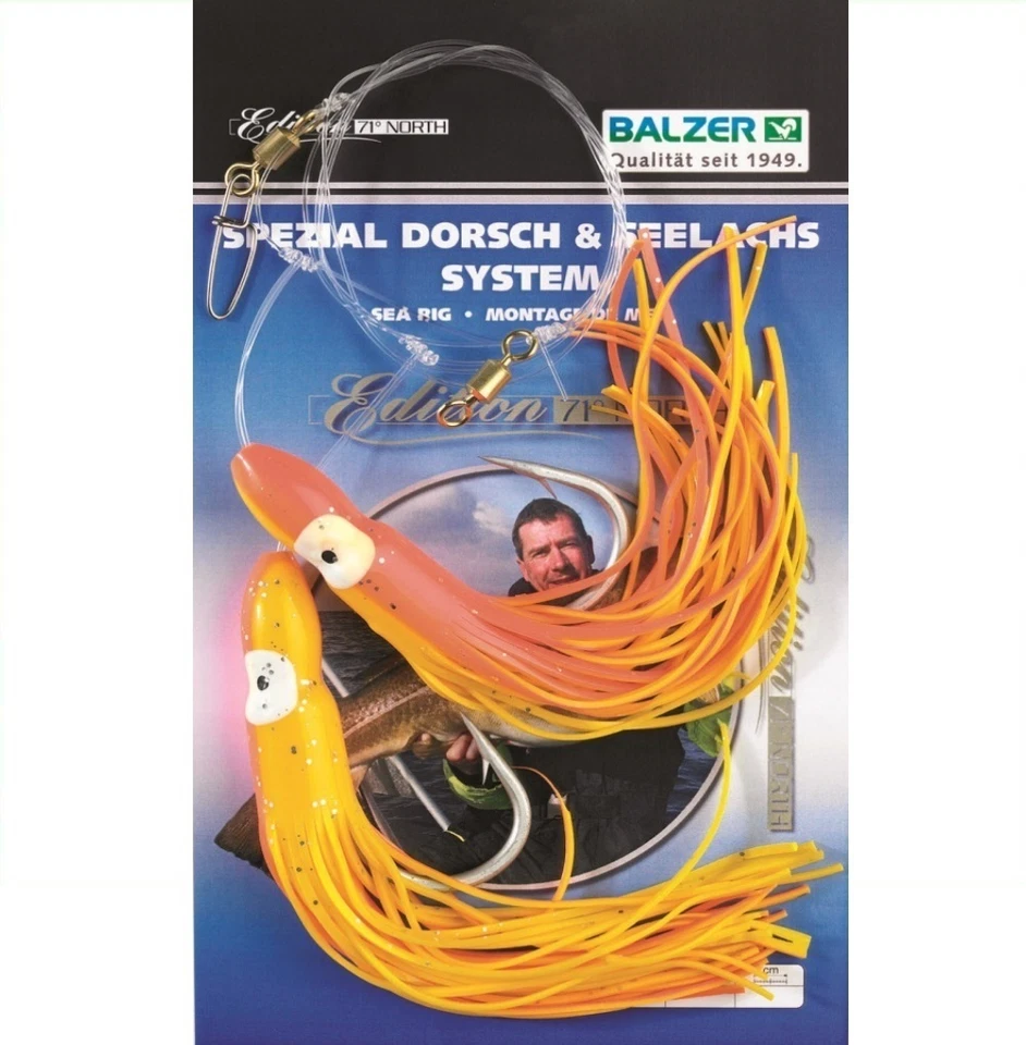 Balzer Edition North 71° Norwegen Dorsch Rig - Großdorsch System - Meeresvorfach - Bild 1 von 1