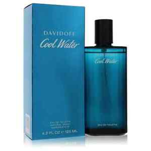 Davidoff Cool Water 4.2oz spray Men's Eau de Toilette seal in Box NEW